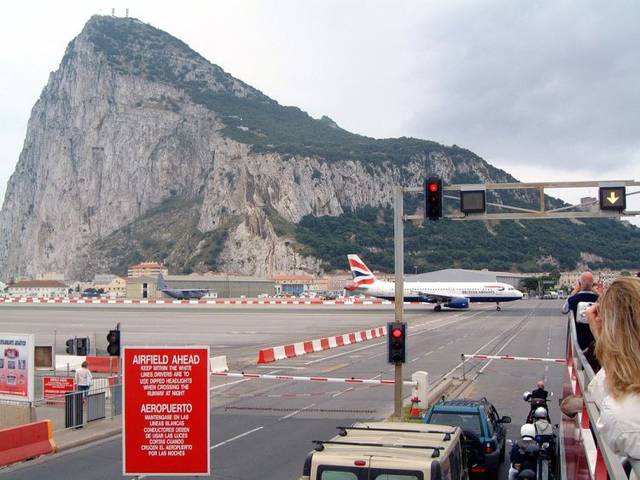 L'aeroporto di Gibilterra