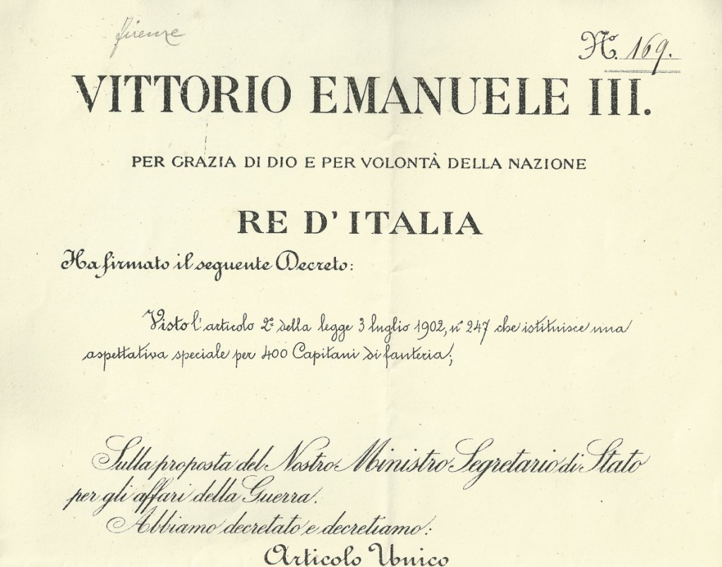 Vittorio Emanuele III la trasforma in pineta monumentale